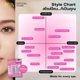 RINN ขนตาปลอมมีกาวในตัวSELF-ADHESIVE EYELASHESแบรนด์ไทย กาวที่ทำเพื่อคนไทยโดยเฉพาะ ติดง่ายใน3วิ