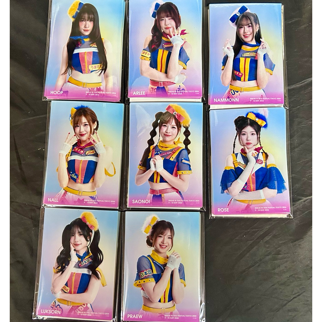 BNK48 Spacial act Thai Festival in Tokyo 2026 Praew Hoop Arlee Nammon Nall Saonoi Rose Luksorn