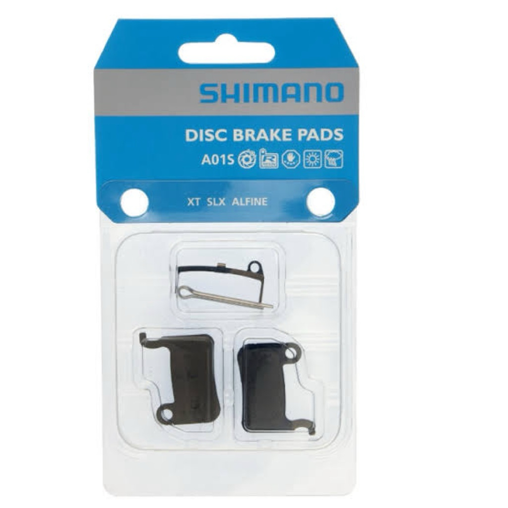 แผ่นยางเบรคดิส XT/DEORE รุ่น BR-M775/M595, Resin (A01S)