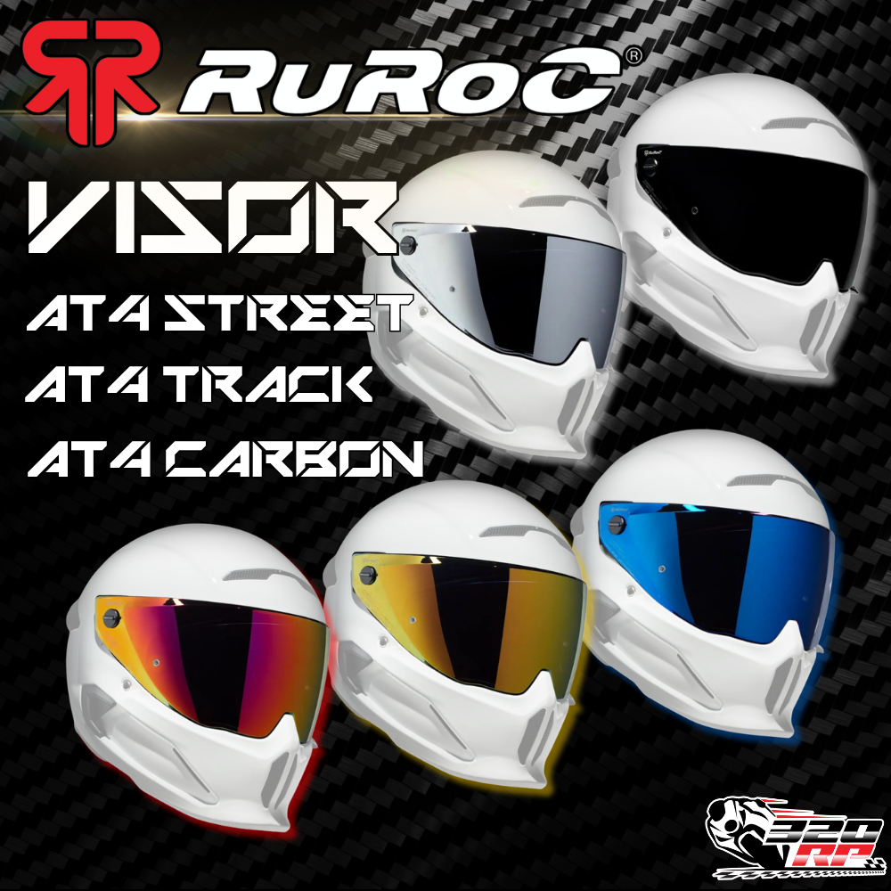 ชิลด์หมวก RUROC สำหรับรุ่น AT4 STREET / AT4 TRACK / AT4 CARBON ของแท้ !! ส่งไว !! 320SP ราชพฤกษ์