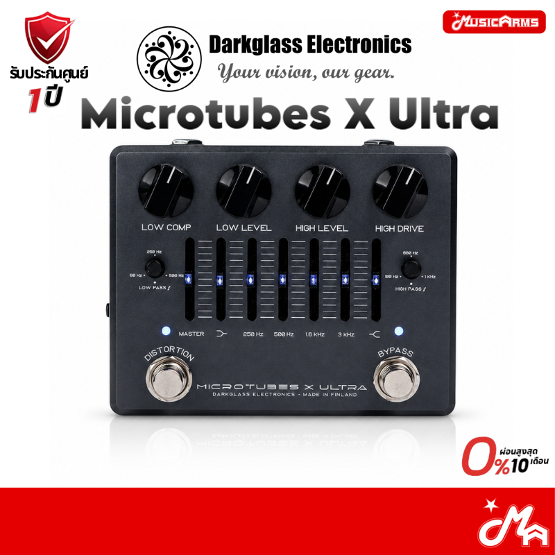 Darkglass Microtubes X Ultra เอฟเฟคเบส รับประกันศูนย์ Music Arms