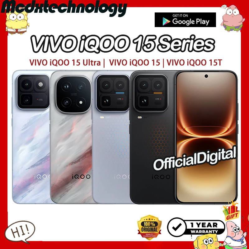VIVO iQOO 15 Ultra VIVO iQOO 15 VIVO iQOO 15T Snapdragon 8 Elite Gen 5 Dimensity 9500 Monster Dual SIM iQOO15 Ultra