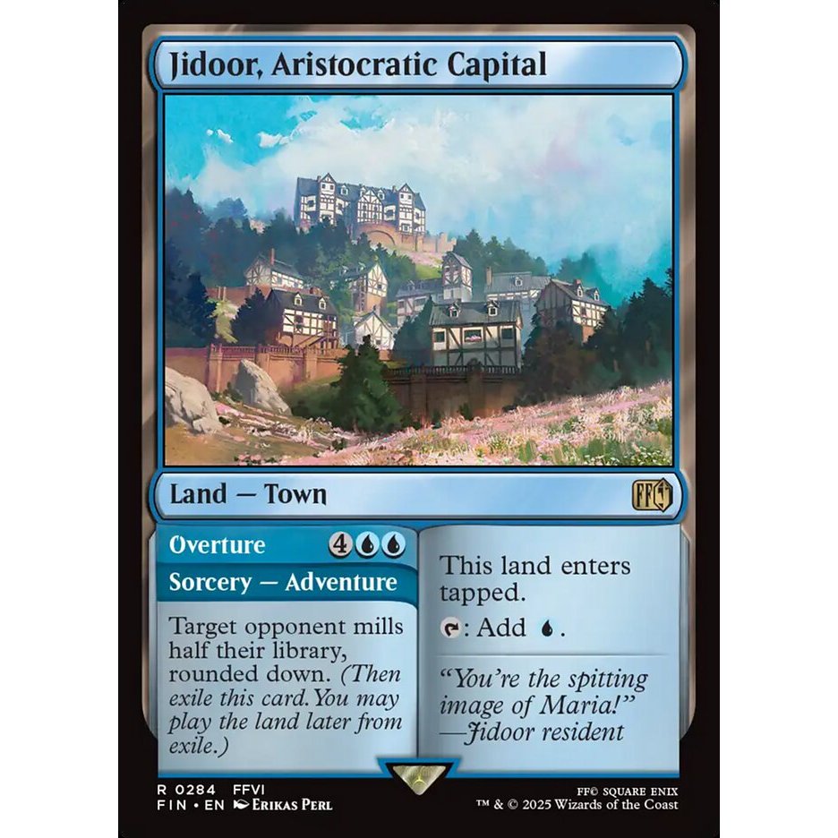 [Final Fantasy] - (FIN) - (R) - [Jidoor, Aristocratic Capital] - [2025]