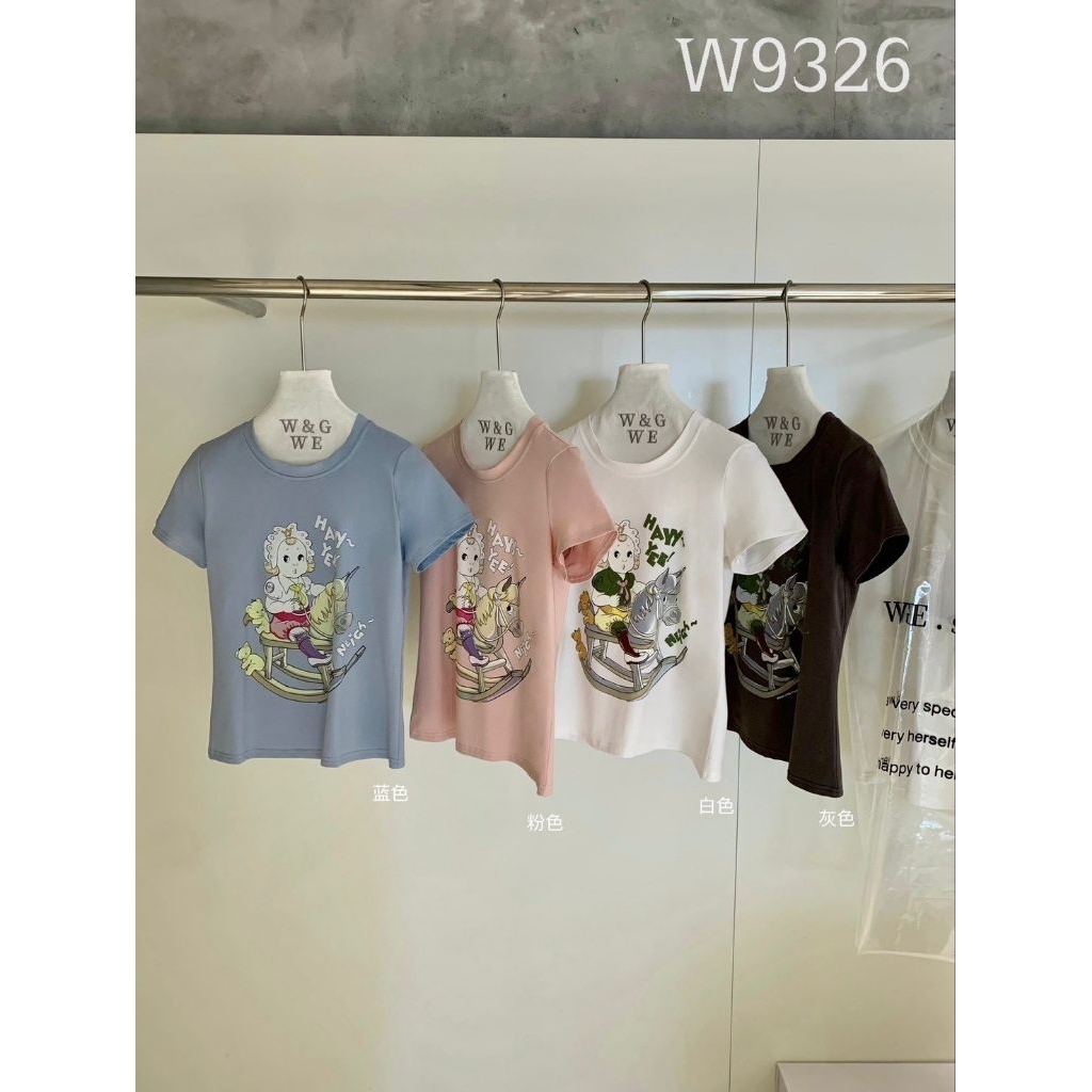 W9326 เสื้อแฟชั่น TagWGWE รูปที่ 2