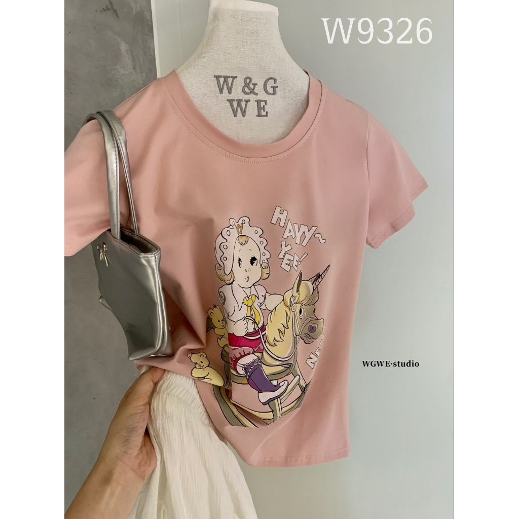 W9326 เสื้อแฟชั่น TagWGWE รูปที่ 3