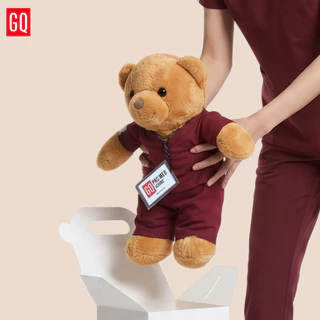 [Gift Set แลกชุดสครับ] GQ Pro MED "The Wearable Love" ตุ๊กตาหมีหมอการ์ดของขวัญ แลกรับชุดสครับฟรี