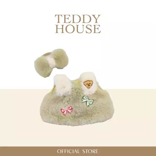 Teddy House : ชุดเสื้อผ้า Fluffy Love ชุดตุ๊กตา ขนาด 6 นิ้ว ตกแต่งตุ๊กตาน่ารัก ของขวัญ สุดคิ้วท์ ชุดเสื้อผ้าจิ๋ว