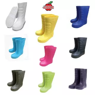 *มีไซส์พิเศษ 12-12.5 * Red apple รองเท้าบูทกันน้ำ ไฟล่อน SK103 ไซส์ 9-12.5 (ใส่ได้ชาย-หญิง)