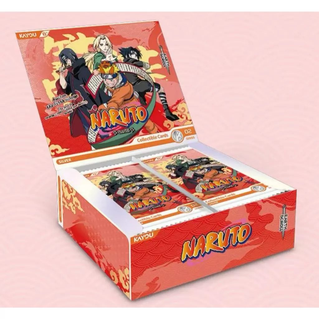 [ยกบ็อก พร้อมส่ง ส่งด่วน] การ์ดนารูโตะ Kayou Naruto Earth Scroll 002 (T2W9) SEA Version 📦 (No Promo)
