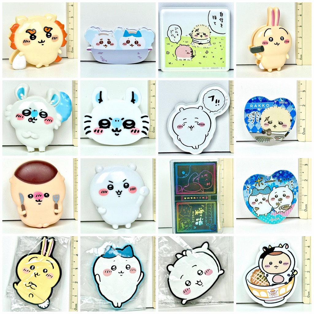 ของแท้ พร้อมส่ง ส่งไว ลิขสิทธิ์ แม่เหล็ก ยาง ตัวหนีบ ที่ติดตู้ ที่ติดมือถือ ลิมิเต็ด Limited ตกแต่ง ของขวัญ Chiikawa