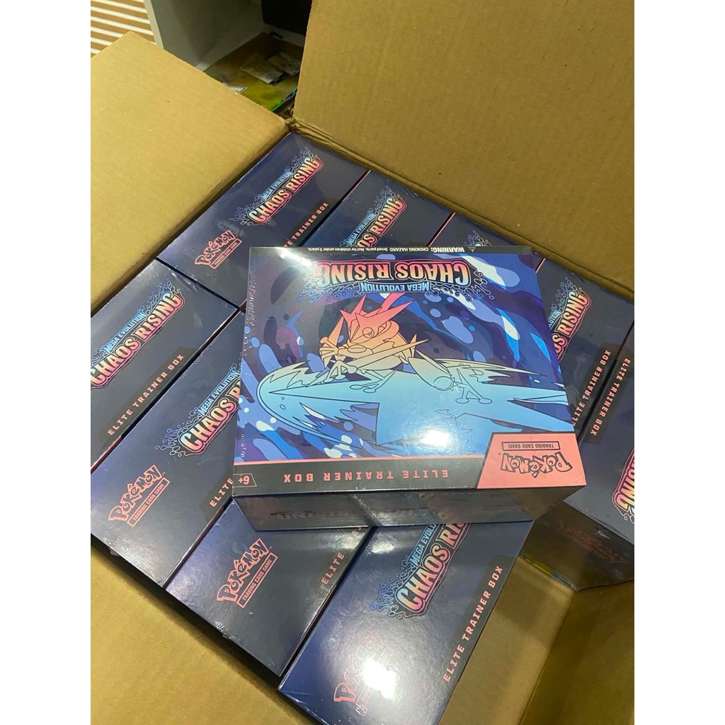 Pokemon mega evolution Chaos rising ETB