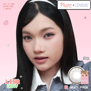[ของแท้] Rozelens รุ่น Lisa ลิซ่า 14.3 เสี้ยวพระจันทร์ นัวร์ มีมิติ ไม่เข