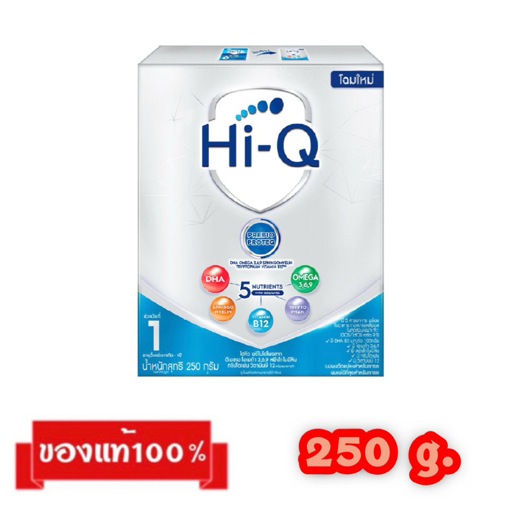 🎉Hi-Q Prebio Proteq-1_{250g.}_ไฮคิว พรีไบโอ โพรเทค สูตร-1