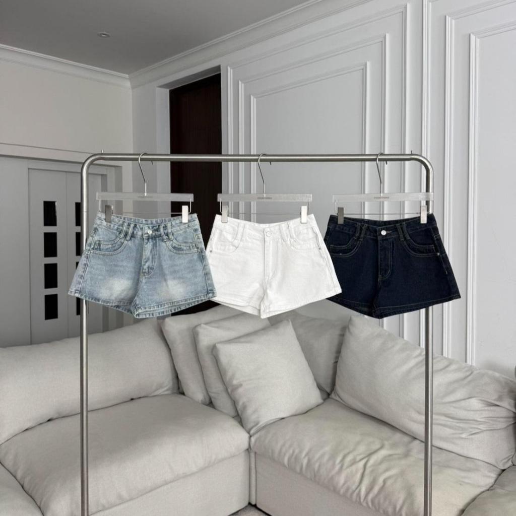 PTJ30358 Millie Hot Pants Denim กางเกงยีนส์ขาสั้น PROMTHONG