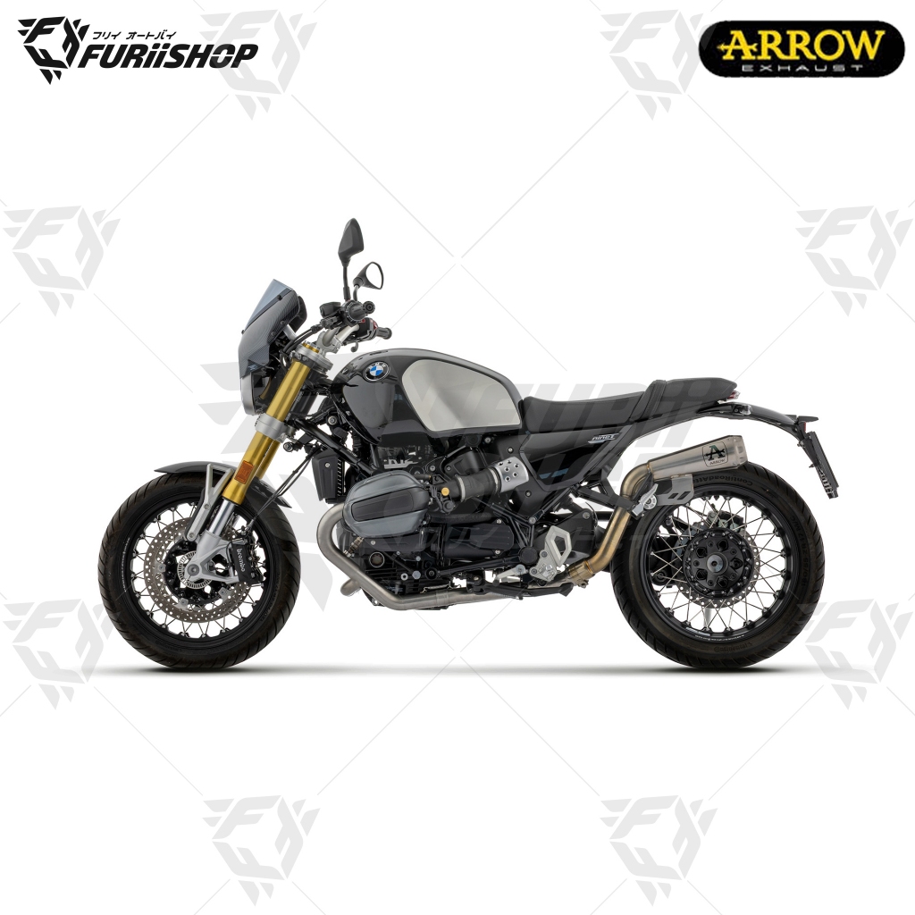 Arrow Slip on For : BMW RnineT 13-20 / RNINET Scramble 17-20 / R nineT euro5 / R12 2024-2025 / R12S 