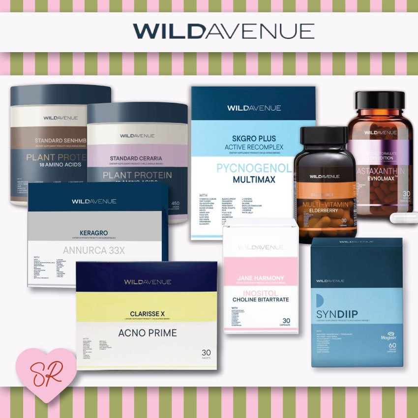 WILD AVENUE : ONE DAILY FORMULATE / SKGRO PLUS RECOMPLEX / ASIC ALWAYS MULTI-VITAMIN ELEDERBERRY
