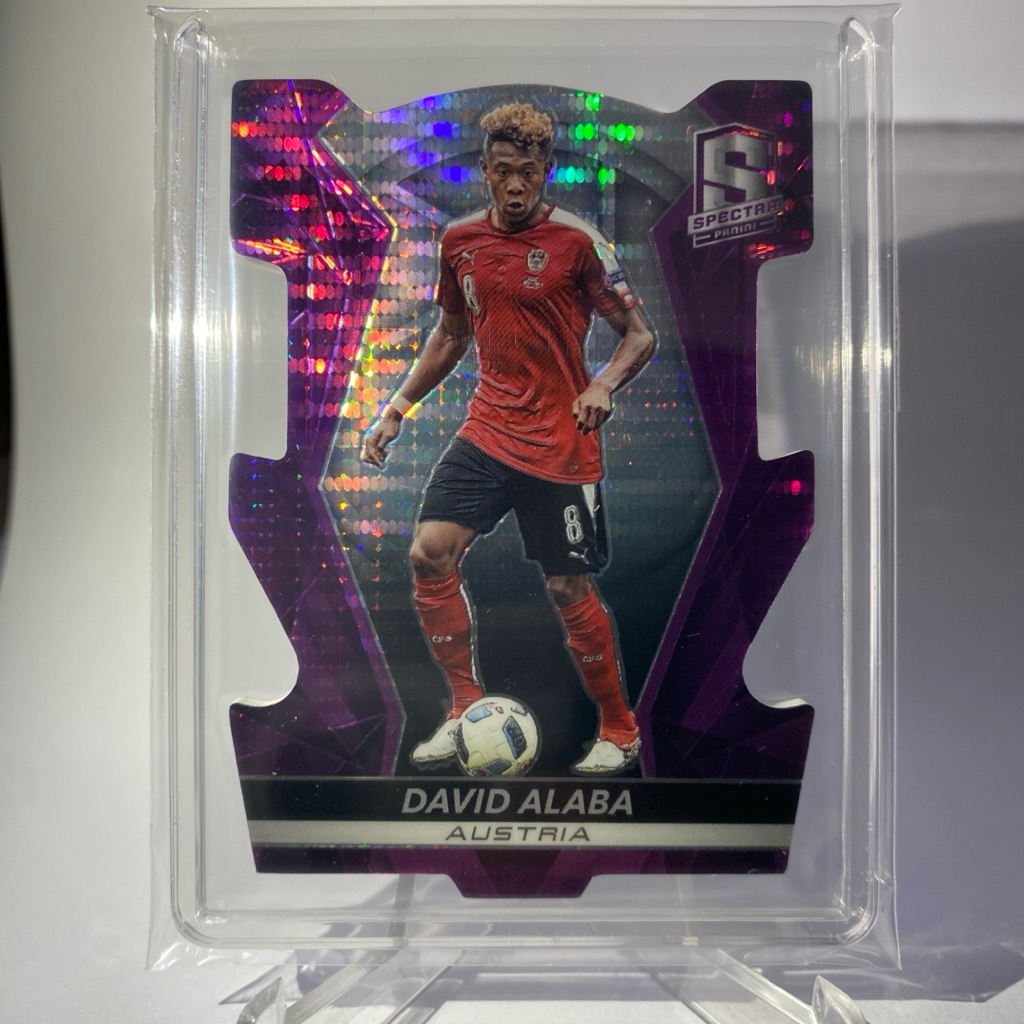 การ์ดนักฟุตบอล DAVID ALANA, AUSTRIA, (การ์ด Run # 20/35), PANINI SPECTRA 2016, No.64
