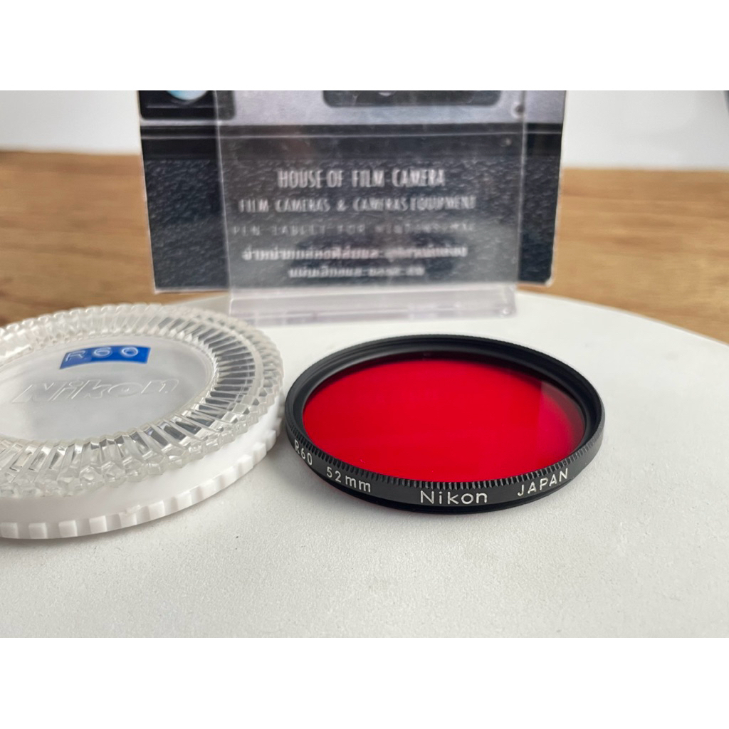 Nikon Red filter R60 52mm size สภาพใหม่มาก