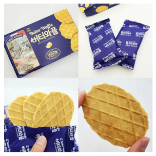 🧈 BUTTER WAFFLE 🧈 บัตเตอร์วาฟเฟิล วาฟเฟิลอบกรอบ วาฟเฟิลเกาหลี 버터와플 ขนมเกาหลี