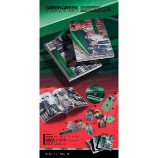[พร้อมส่ง] อัลบั้ม ไม่แกะซีล Cortis - The 2ND EP [GREENGREEN]เลือกปกได้