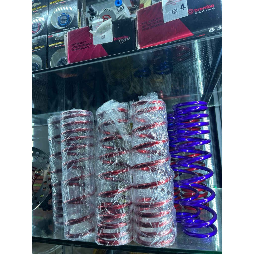 สปริงโช้คshowa Tecแท้‼️มีสปริงเปล่าแยกขาย ขนาด (13นิ้ว) ใส่กับตัวโช๊คTec2-3-4-5