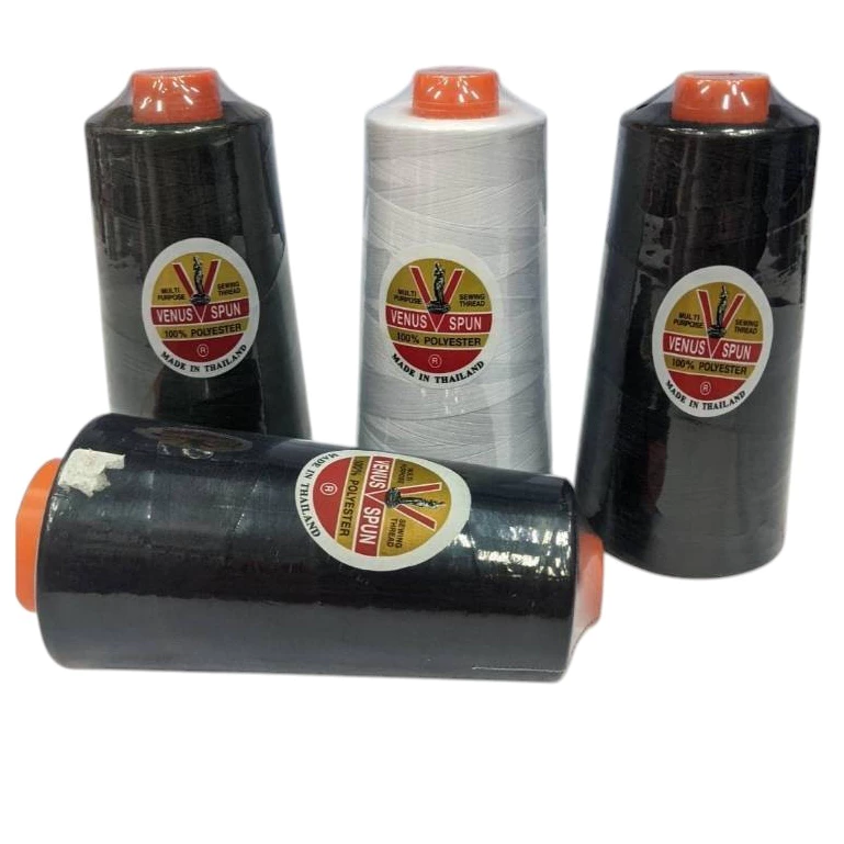 ด้ายเย็บผ้าวีนัส หลอดใหญ่ CMPเบอร์ 60 แกนส้ม 270g เย็บคุณภาพดี