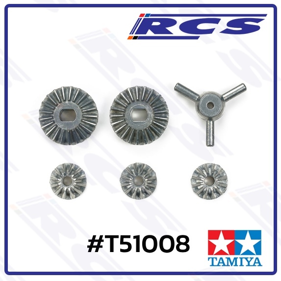 TAMIYA 51008 BEVEL GEAR SET/TT-01