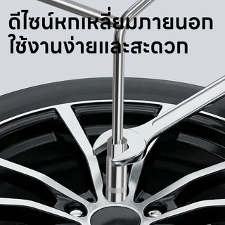 Maybuck ประแจ ตัววาย ประแจหัวบล็อค ประแจ3ทาง CR-V เหมาะสำหรับการซ่อมแซมยานยนต์ เครื่องจักร และรถจักรยานยนต์