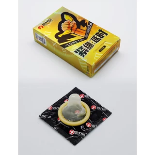 ถุงยาง ขนาด49 บาง มีปุ่ม PLEASURE MORE (10ชิ้น/กล่อง) ไม่ระบุชื่อสินค้าหน้ากล่อง