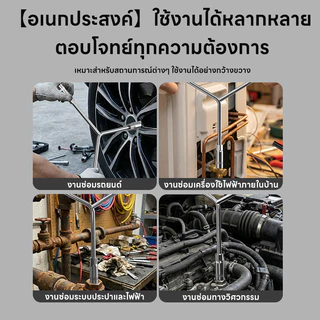 ประแจตัวY 3ทาง เบอร์8-10-12mm.อุปกรณ์ช่างประแจสามทาง ขนาดครบ สำหรับงานบ้านและอาชีพ