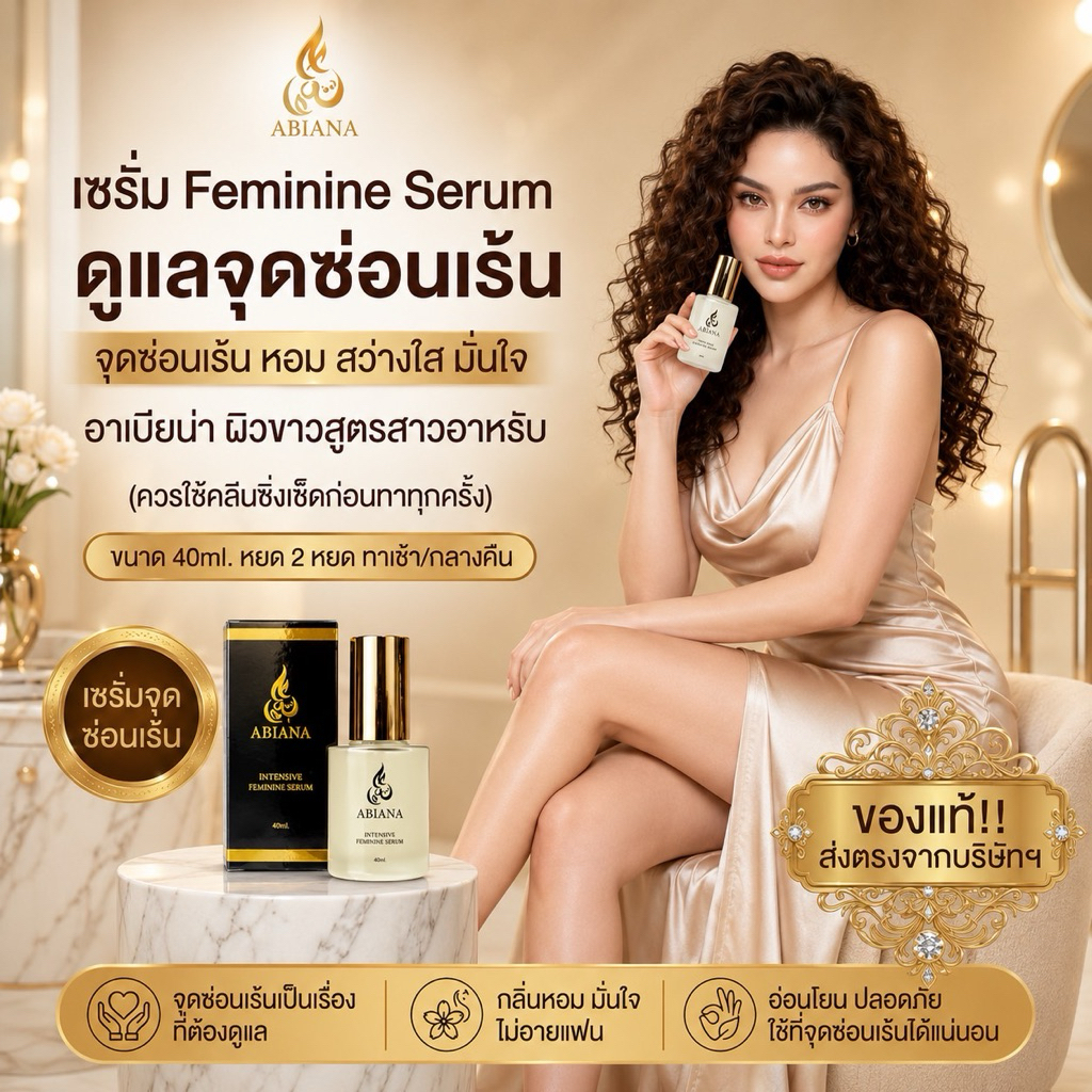 ส่งฟรี 🔥🔥เซรั่มดูแลน้องสาวให้สว่างกระจ่างใสขนาด40ml