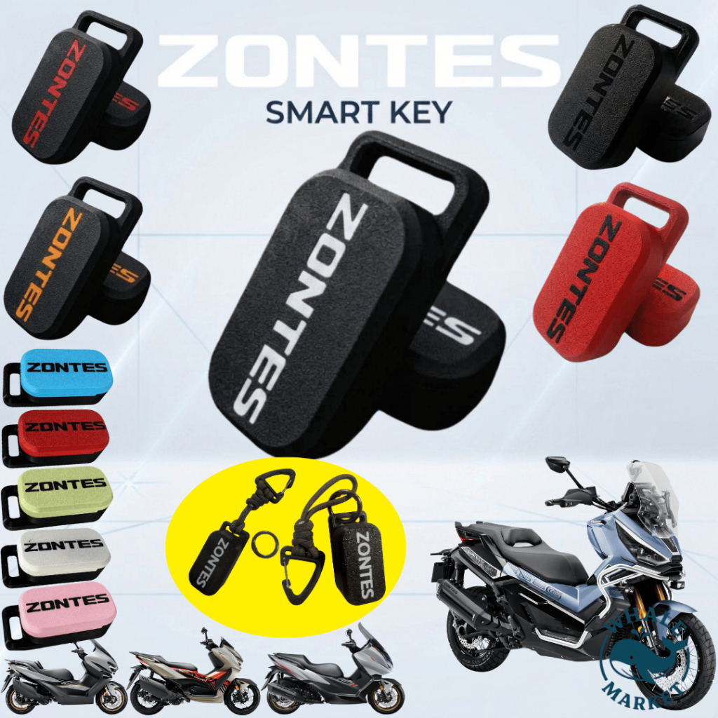 พวงกุญแจ ZONTES 150X/368K/G/D 350E/D (มีสายคล้อง) เคสรีโมท 3D Printing กันกระแทก กันน้ำ พร้อมส่ง