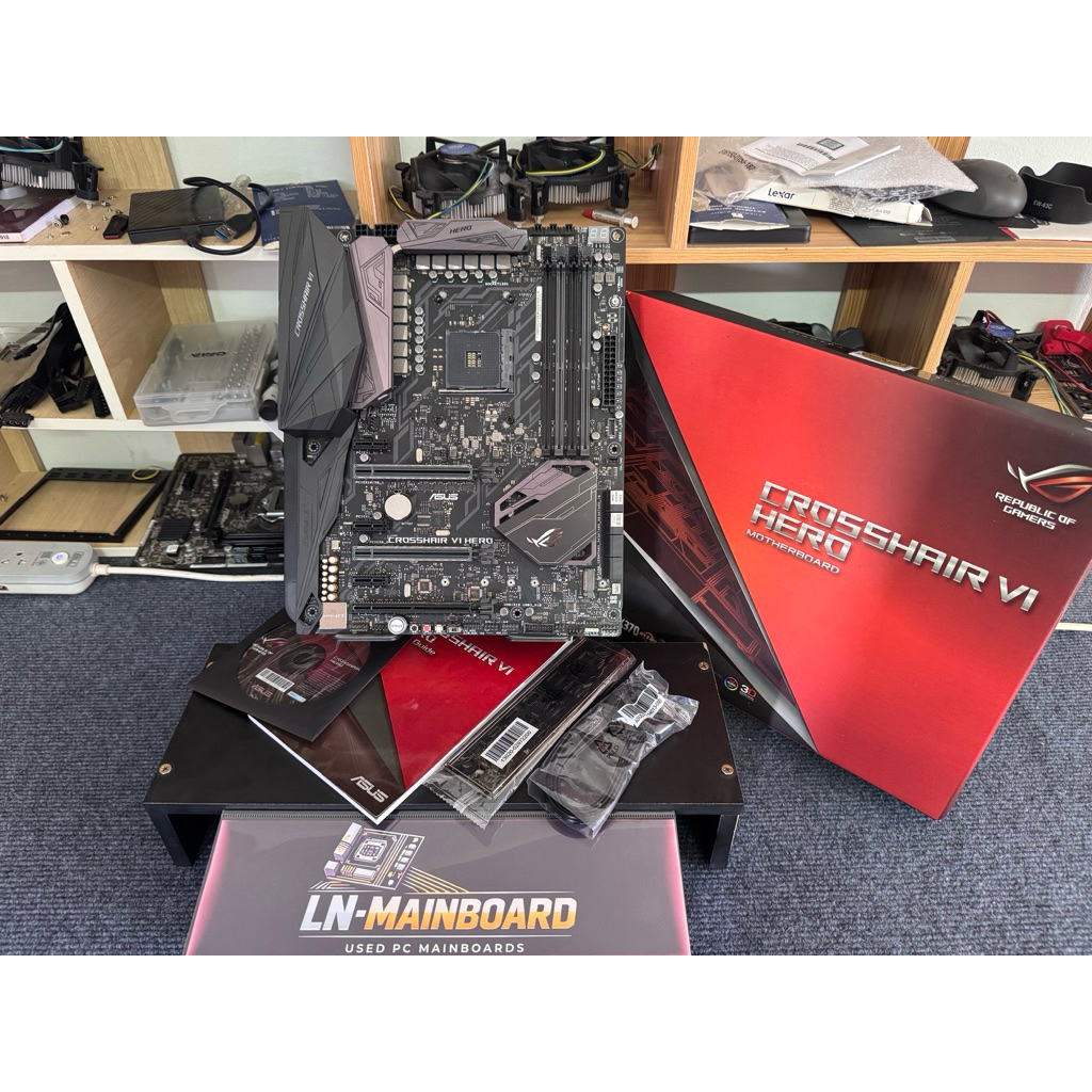 [Mainboard มือสอง] Asus Rog Crosshair VI HERO AM4