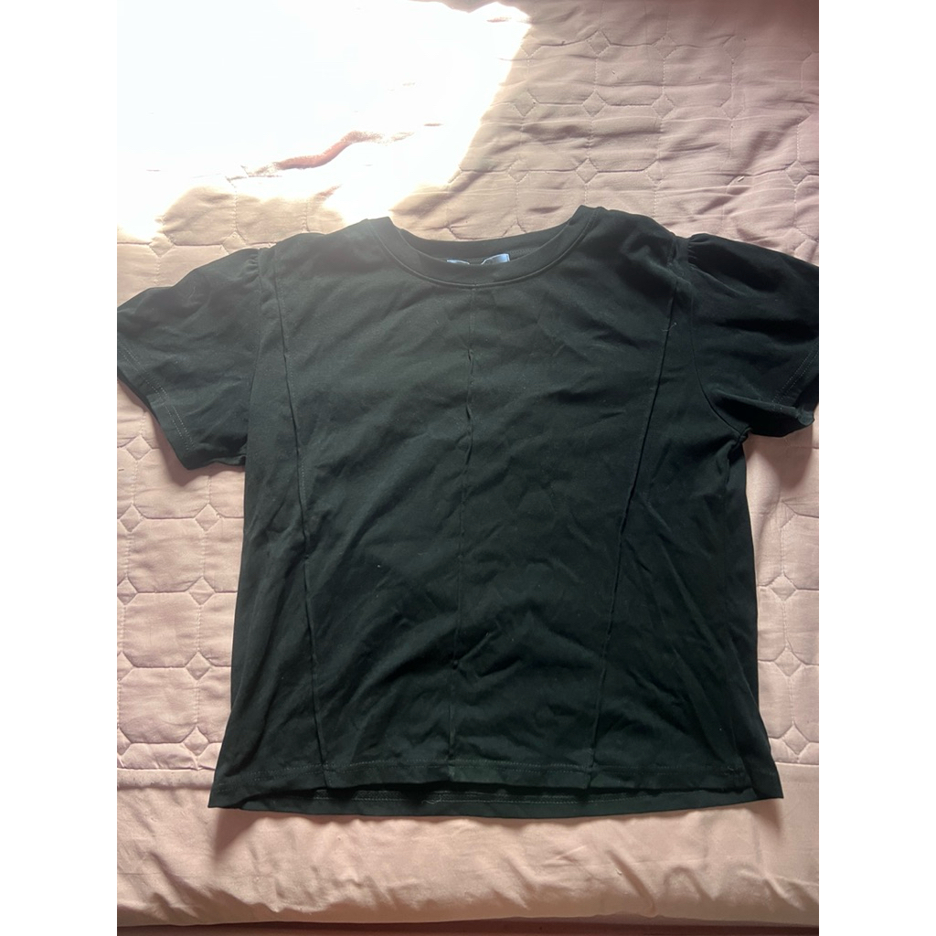 เสื้อยืดสีดำป้ายa21shop