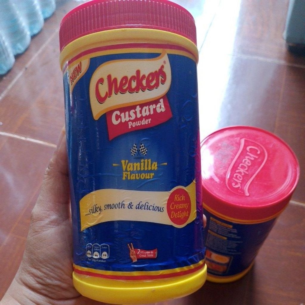 Checker Custard powder vanilla flavour 400g.