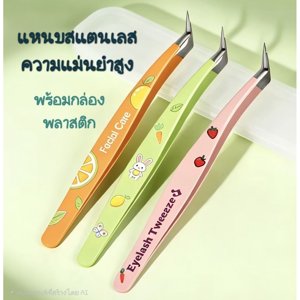 Forcep stainless Premium คีมเอนกประสงค์ ปากคีบ แหนบ ความแม่นยำสูง🇹🇭