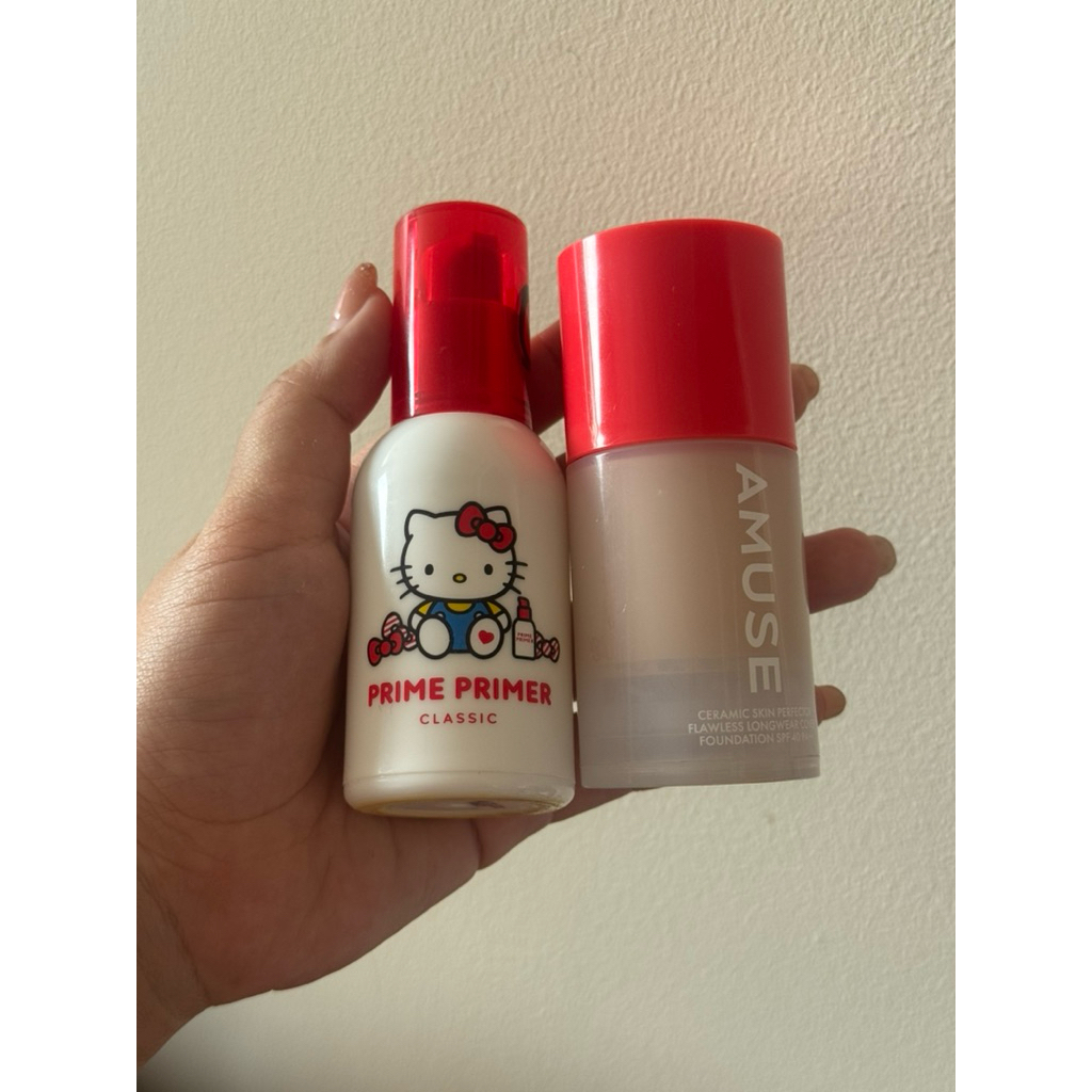 Amuse X Hello Kitty Limited Edition Collection Dew Ceramic Skin Perfector Cushion / Foundation