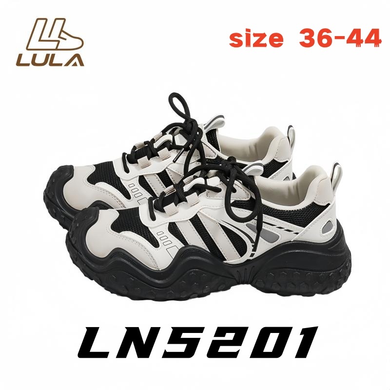 [LN5201] รองเท้าลำลองผู้หญิงเกาหลี สวมใส่สบายและทนทาน น้ำหนักเบา ระบายอากาศได้ดีและไม่ลื่น ดีไซน์สปอร์ต ไซส์ 36-44