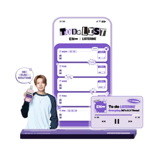 [Gift] Listerine Enhypen Acrylic Stand (Random member)