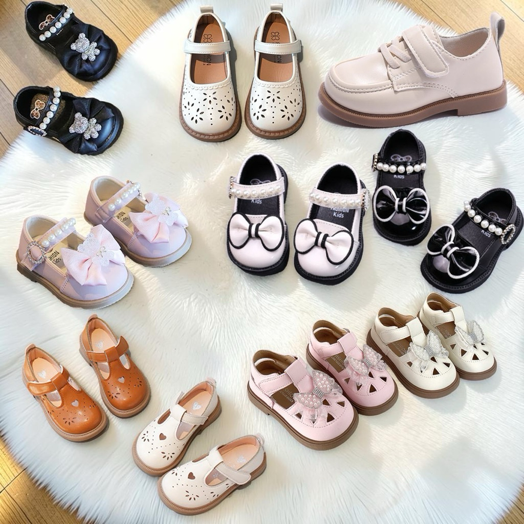 ++มีของพร้อมส่ง+รองเท้าเด็กหัดเดินเด็กผู้หญิง แบบน่ารักค่ะ