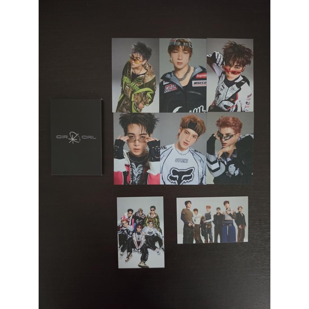CIR*CRL photocard set ได้การ์ดครบชุดตามรูป (ไม่มีselfie card)