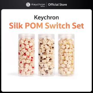 Keychron Silk POM Switch Set สวิตช์ ลื่น พิมพ์นุ่ม Mechanical Switch