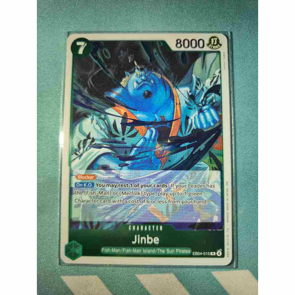 [EB04-015] One Piece Card Game: Jinbe R (EN) EX