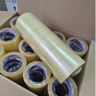 เทปกาว 100หลา ยกลัง72ม้วน เทปใส เทปปิดกล่อง ดราก้อนม่วง