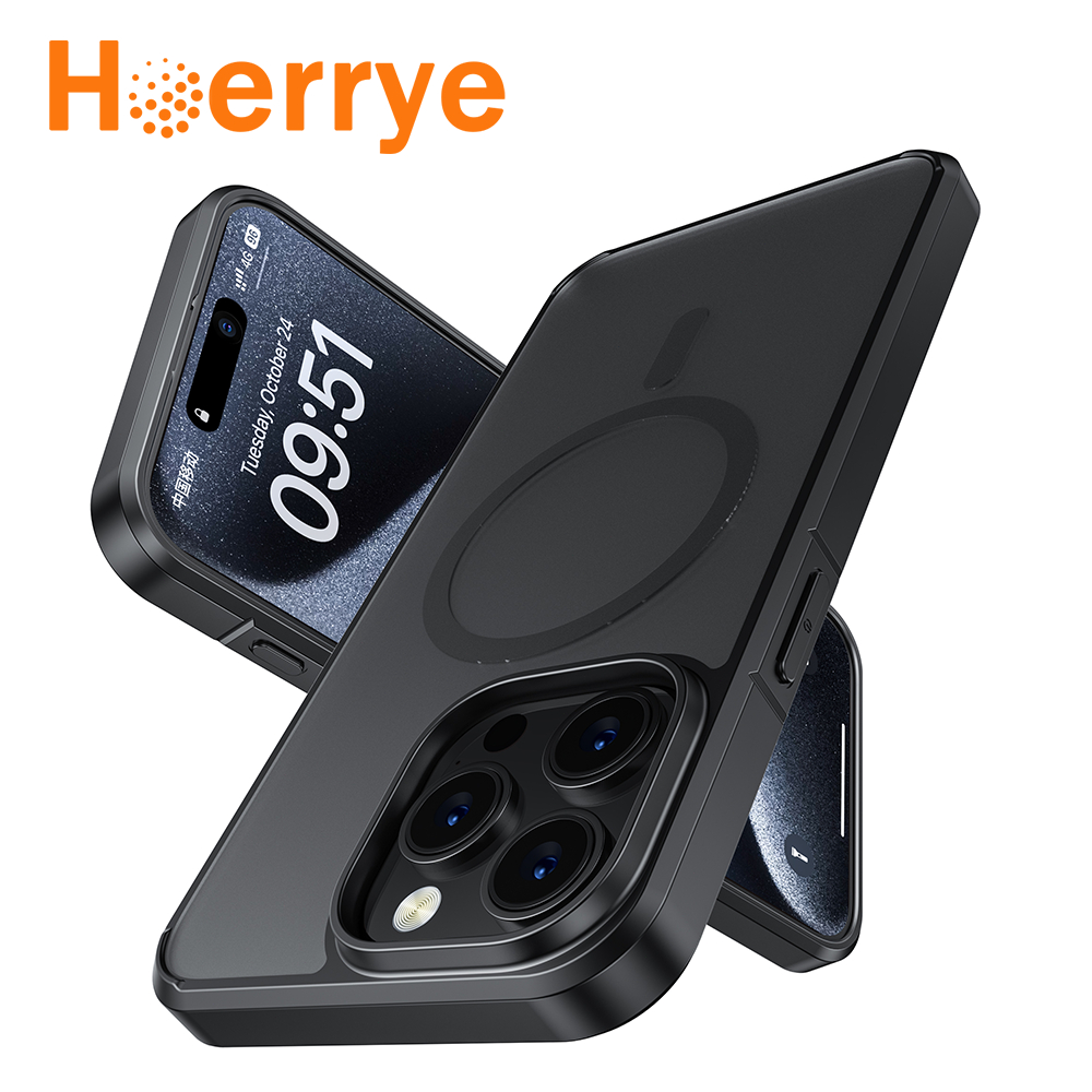 Hoerrye เคสโทรศัพท์สำหรับ เคส iPhone 17 Pro Max / 17 Pro / 17 / 16 Pro Max/ 15 Pro/13 Magnetic Case iPhone 16 Matte Case