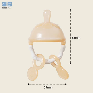 PAPA BABY ยางกัดซิลิโคน รุ่น TOY916 ใช้ได้ตั้งแต่ 3 เดือนขึ้นไป BPA FREE