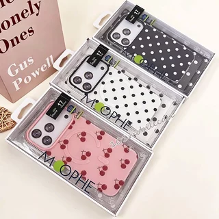 เคส สำหรับไอโฟน13 MOOPHE เคสลายจุด แม่เหล็ก ชาร์จไร้สาย For iPhone For 17 17Air 17promax 11 12 14 15 16 Pro max 17Pro