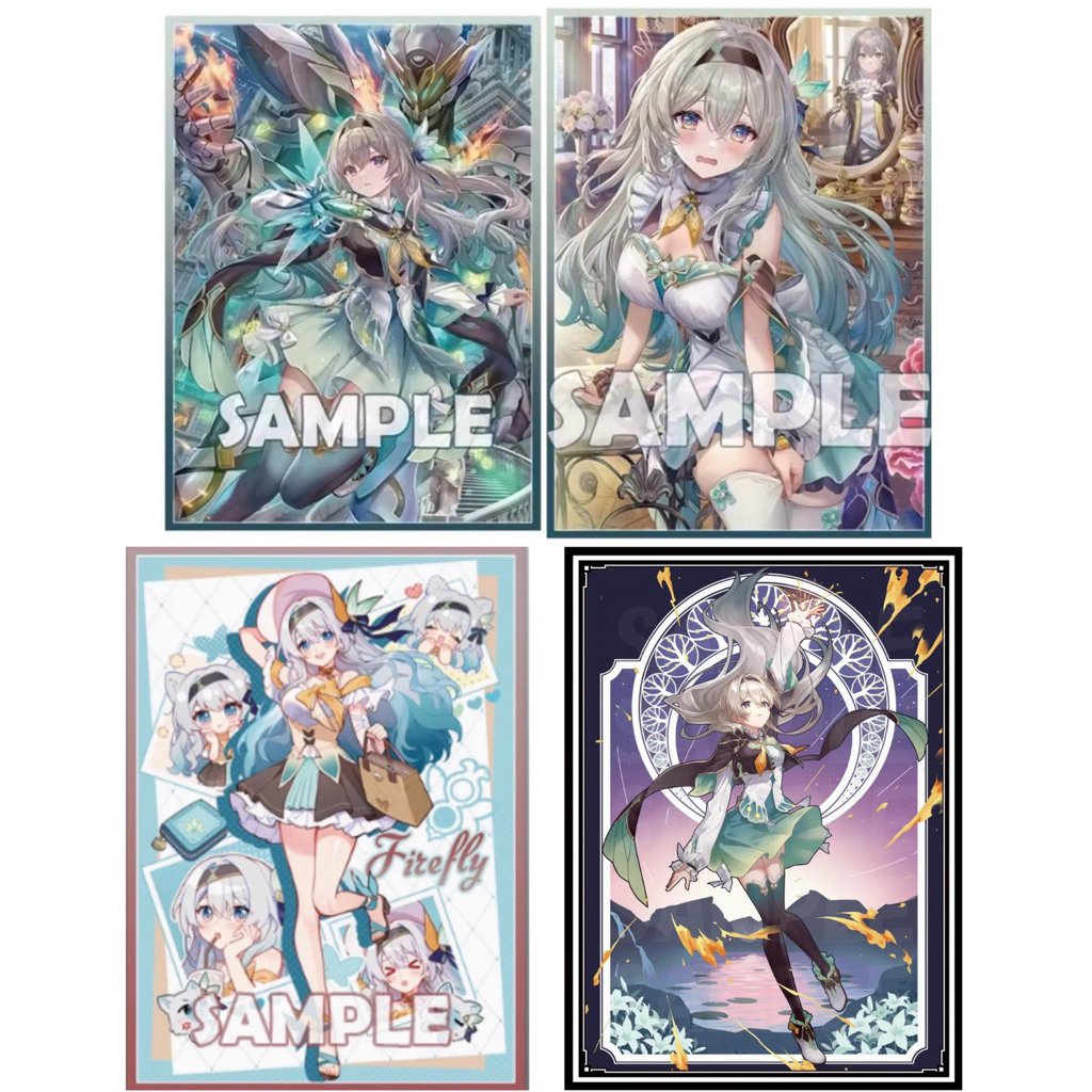 ❤️พร้อมส่ง สลีฟฮงไก สลีฟไฟร์ฟลาย Honkai Star Rail Card Sleeve “ Firefly “ สลีฟบัดดี้ไฟท์ ซองใส่การ์ด