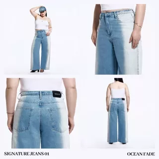 Merge Official - Signature Jeans 01 Ombre-Fade Colors (พร้อมส่ง)