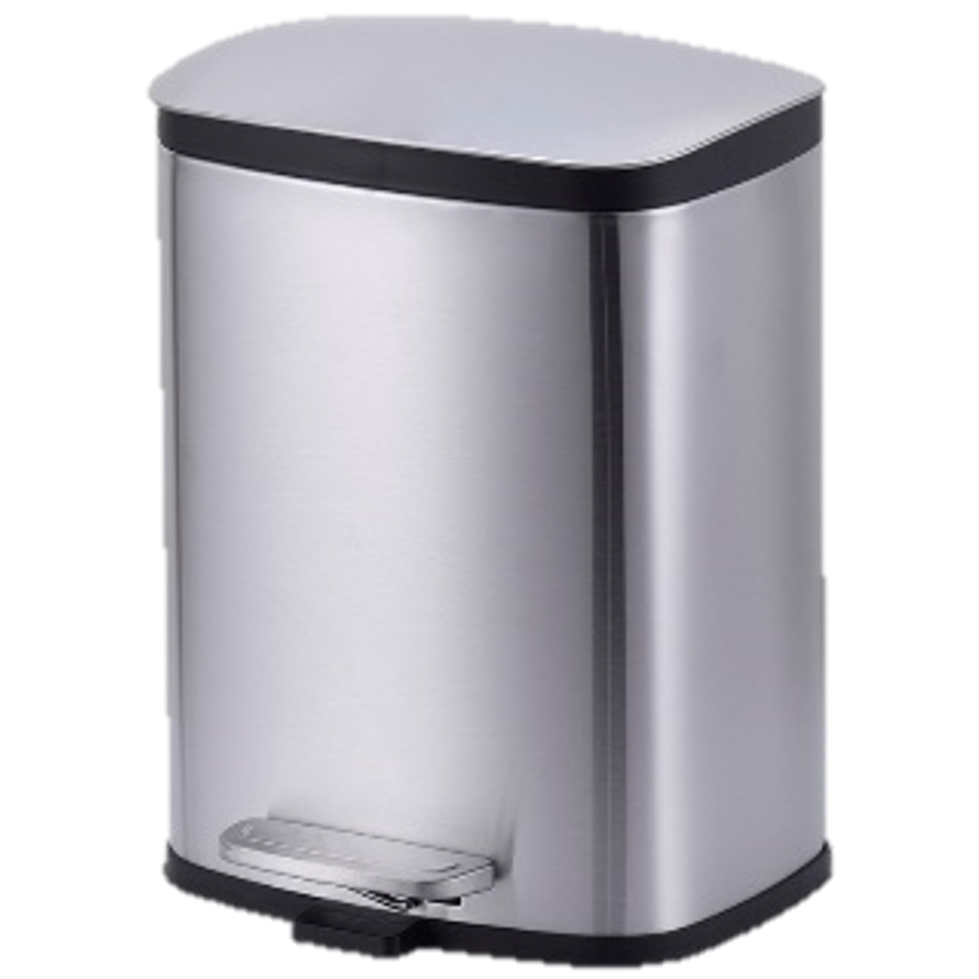 ถังขยะเหยียบเหลี่ยม HOOMDOT WBS139L05-SS410 5L